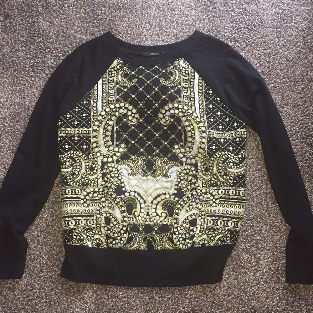 Multi colored sweater